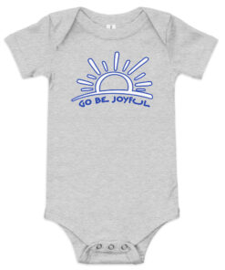 Joyful Baby Onesie - Bouncy Blue