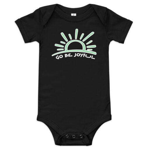 Joyful Baby Onesie - Happy Green