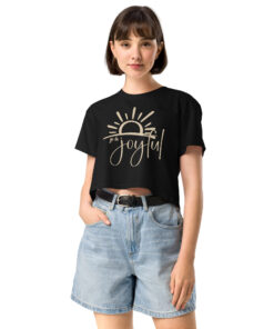 Joyful Women's Crop Top T