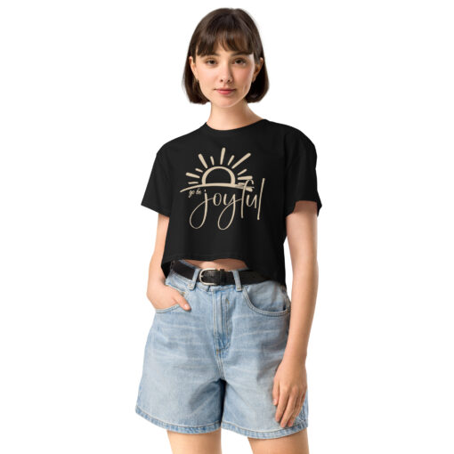 Joyful Women's Crop Top T