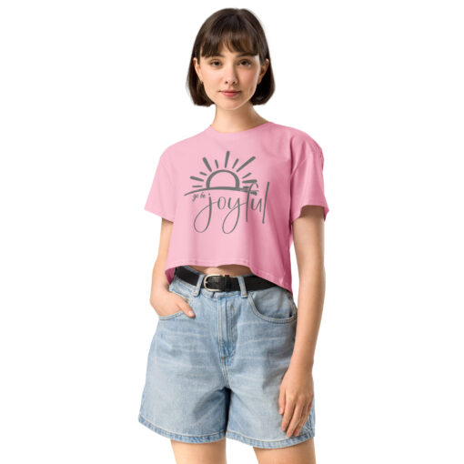 Joyful Women’s Crop Top GY - Image 2