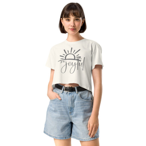 Joyful Women’s Crop Top GY - Image 6