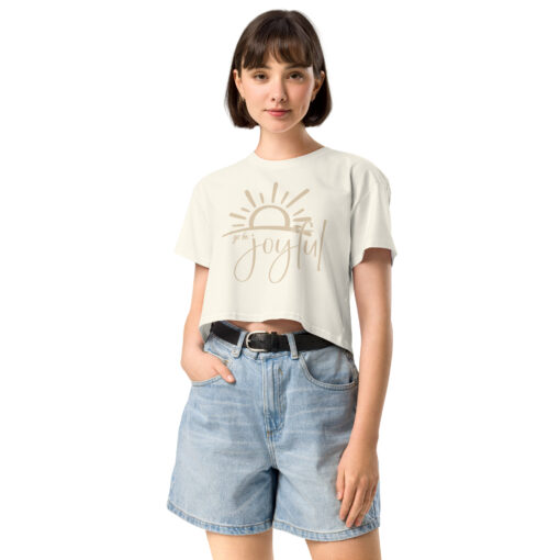 Joyful Women's Crop Top T - Image 2