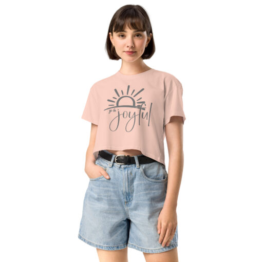 Joyful Women’s Crop Top GY - Image 3