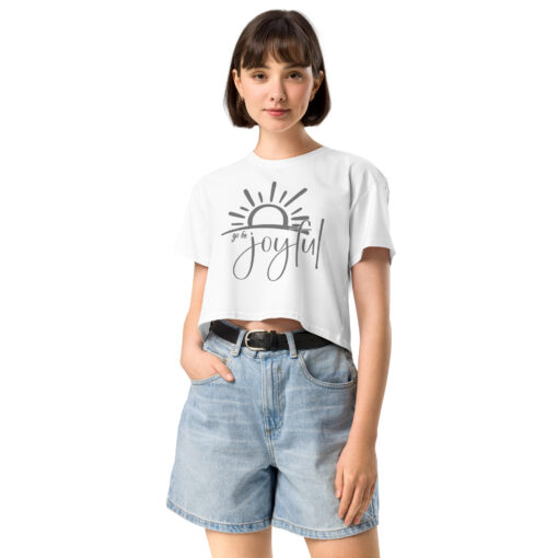 Joyful Women’s Crop Top GY - Image 7